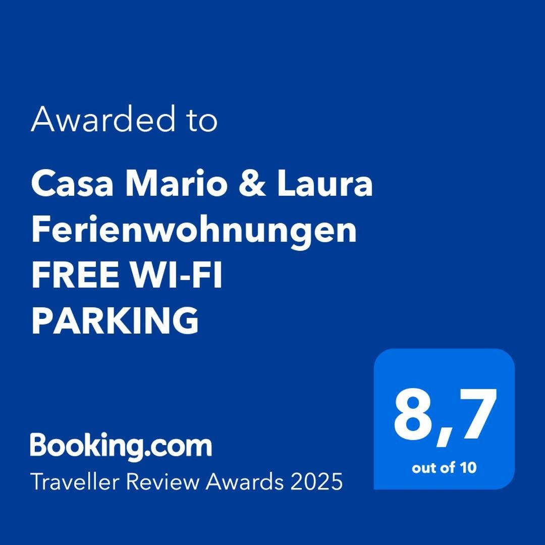 Casa Mario & Laura Ferienwohnungen Free Wi-Fi Parking Malcesine Eksteriør bilde